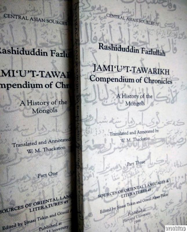 Jami’u’t%20-%20Tawarikh%201.%20and%203.%20vols.%20:%20Compendium%20of%20Chronicles%20a%20History%20of%20The%20Mongols%20Part%20One%20Cami’ü’t%20-%20Tevarih%20(%20Dünya%20Tarihi%20)