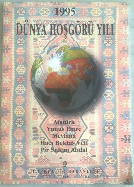 1995%20Dünya%20Hoşgörü%20Yılı%20Atatürk%20Yunus%20Emre%20Mevlana%20Hacı%20Bektaş%20Veli%20Pir%20Sultan%20Abdal