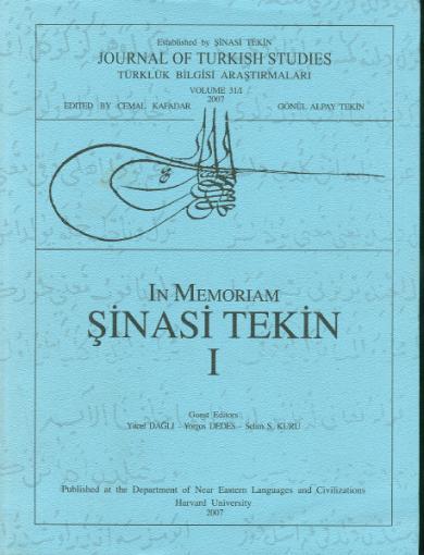 In%20Memoriam%20Şinasi%20Tekin%20volumes%20I%20-%20IV.%20Şinasi%20Tekin%20Hatıra%20Sayısı