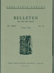 Belleten%20:%20Sayı%20:%20127-Yıl%20:%201968%20Temmuz%20:%20Cilt%20:%2032