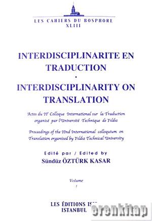 Interdisciplinarite%20en%20Traduction%20:%20Interdisciplinarity%20on%20Translation%20Volume%20I%20:%20II