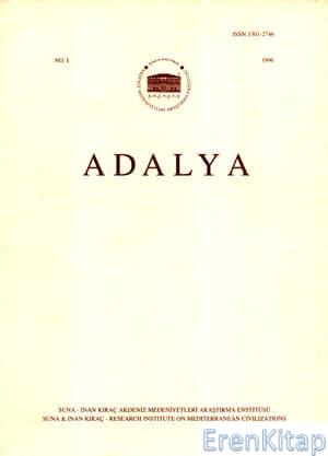 Adalya%20:%20Sayı%2001,%20Yıl%201996