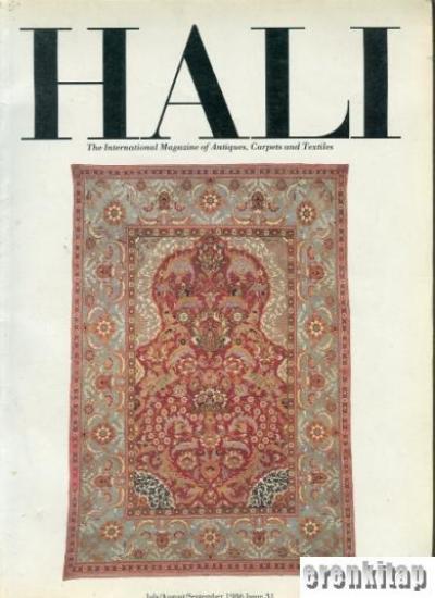 Hali Publications; HALI : Issue 31; JULY - AUGUST - SEPTEMBER 1986, Kolektif