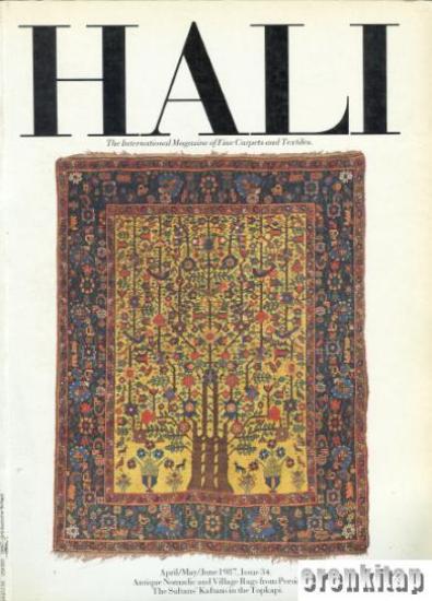 Hali Publications; HALI : Issue 34; APRIL - MAY - JUNE 1987, Kolektif