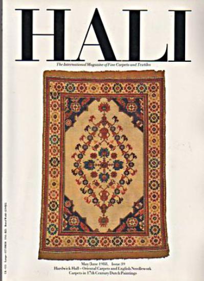 Hali Publications; HALI : Issue 39; MAY - JUNE 1988, Kolektif