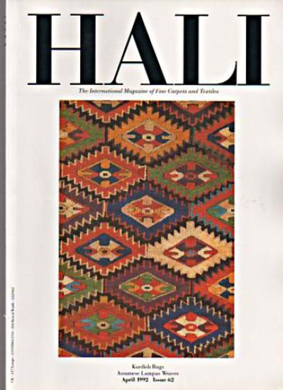 Hali Publications; HALI : Issue 62; MARCH - APRIL 1992, Kolektif