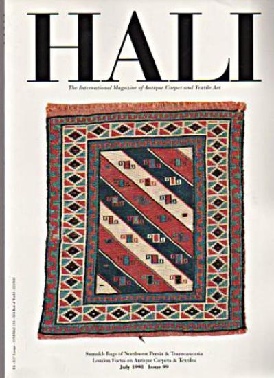 Hali Publications; HALI : Issue 99; JULY - AUGUST 1998, Kolektif