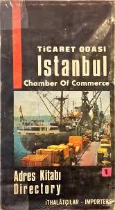 İstanbul Ticaret Odası Yayınları, Adres Kitabı İthalatçılar - Importers : Istanbul Chamber of Commerce Directory 1965 - 1966,