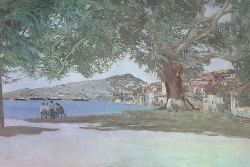 Kültür ve Turizm Bakanlığı Yayınları, Karadeniz Ereğlisi, O. Zeki Oral ( 1925 - 2012 ) 50x70 cm.