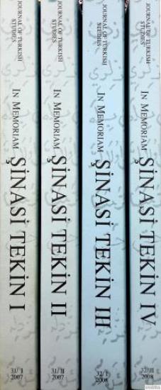 The Department of Near Eastern Languages & Civilizations Harvard University, In Memoriam Şinasi Tekin volumes I - IV. Şinasi Tekin Hatıra Sayısı, Cemal Kafadar , Gönül Alpay-Tekin