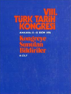 Türk Tarih Kurumu, Türk Tarih Kongresi 8/2, Kolektif