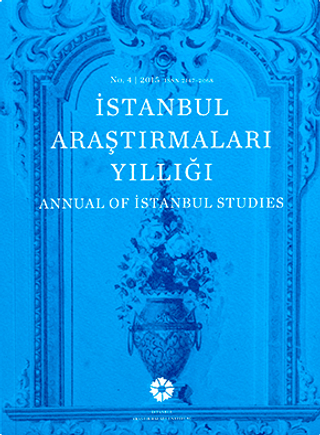 İstanbul Araştırmaları Enstitüsü, İstanbul Araştırmaları Yıllığı No. 4 - 2013 Annual of Istanbul Studies, Kolektif