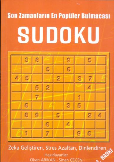 Graffo Yayınları, Sudoku Son Zamanların En Popüler Bulmacası, Sinan Çeçen