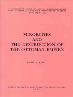 Türk Tarih Kurumu, Minorities and The Destruction of The Ottoman Empire, Salâhi R. Sonyel