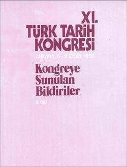 Türk Tarih Kurumu, Türk Tarih Kongresi 11/2, Kolektif