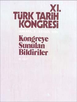 Türk Tarih Kurumu, Türk Tarih Kongresi 11/3, Kolektif