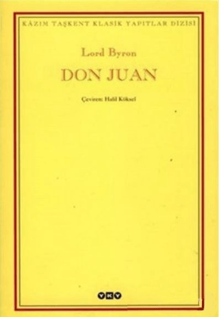 Yapı Kredi Yayınları, Don Juan (Ciltli), Lord Byron