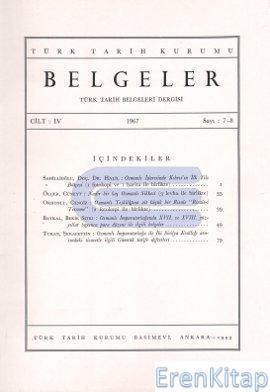 Türk Tarih Kurumu, Belgeler-Türk Tarih Belgeleri Dergisi : Sayı 09-12, Kolektif