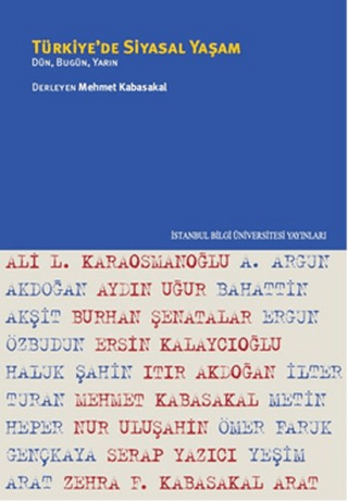 İstanbul Bilgi Üniversitesi Yayınları, Türkiye’de Siyasal Yaşam, Kolektif