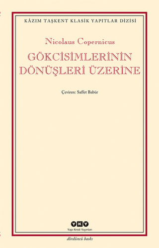 Yapı Kredi Yayınları, Gökcisimlerinin Dönüşleri Üzerine, Nicolaus Copernicus