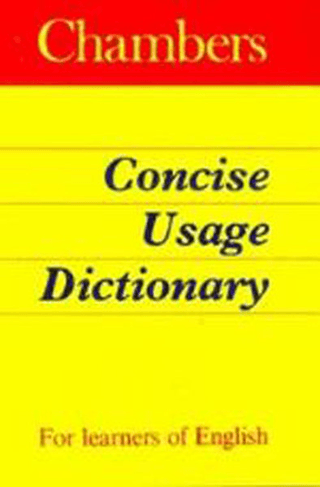 Chambers Concise Usage Dictionary - For learners of English, Kolektif