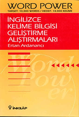 İnkılap Kitabevi, İngilizce Kelime Bilgisi Geliştirme Alıştırmaları - Word Power Target: 10.000 words Hedef: 10.000 Kelime, Ertan Ardanancı