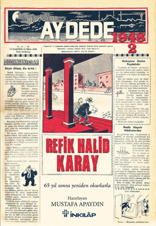 İnkılap Kitabevi, Aydede - 1948-2, Refik Halid Karay