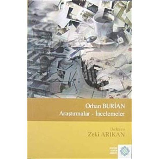 Atatürk Kültür Merkezi Yayınları, Araştırmalar - İncelemeler (Monographies and Articles), Orhan Burian