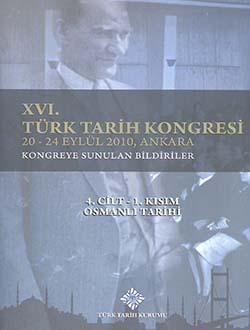 Türk Tarih Kurumu, Türk Tarih Kongresi 16/4-1. Osmanlı Tarihi, Kolektif