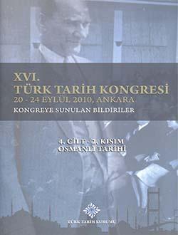 Türk Tarih Kurumu, Türk Tarih Kongresi 16/4-2. Osmanlı Tarihi, Kolektif