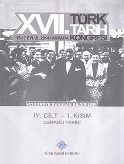 Türk Tarih Kurumu, Türk Tarih Kongresi 17/4-1: Osmanlı Tarihi, Kolektif