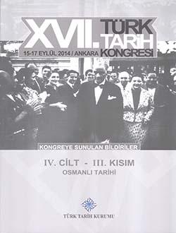 Türk Tarih Kurumu, Türk Tarih Kongresi 17/4-3: Osmanlı Tarihi, Kolektif