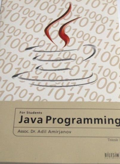 Bileşim Yayıncılık, Java Programming for Students, Adil Amirjanov