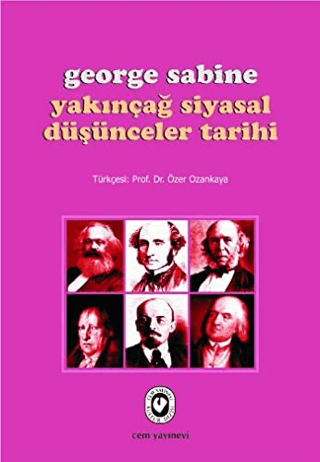 Cem Yayınevi, Yakınçağ Siyasal Düşünceler Tarihi, George Sabine