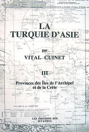 Isis Press, La Turquie d’Asie : 3. Provinces des Îles de l’Archipel et de la Crète, Vital Cuinet