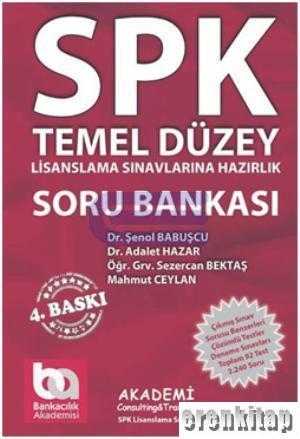 Akademi Consulting Training, SPK Temel Düzey Lisanslama Sınavlarına Hazırlık Tüm Konular, Şenol Babuşcu