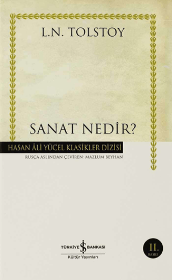 İş Bankası Kültür Yayınları, Sanat Nedir, Lev Nikolayeviç Tolstoy