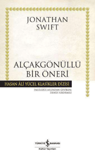 İş Bankası Kültür Yayınları, Alçakgönüllü Bir Öneri, Jonathan Swift