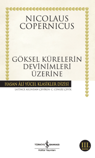 İş Bankası Kültür Yayınları, Göksel Kürelerin Devinimleri Üzerine, Nicolaus Copernicus