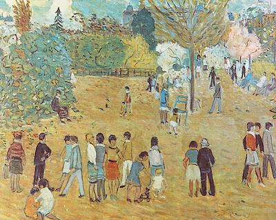 Kültür ve Turizm Bakanlığı Yayınları, Paris’ten, Eşref Üren ( 1897 - .... ) 50x70 cm.