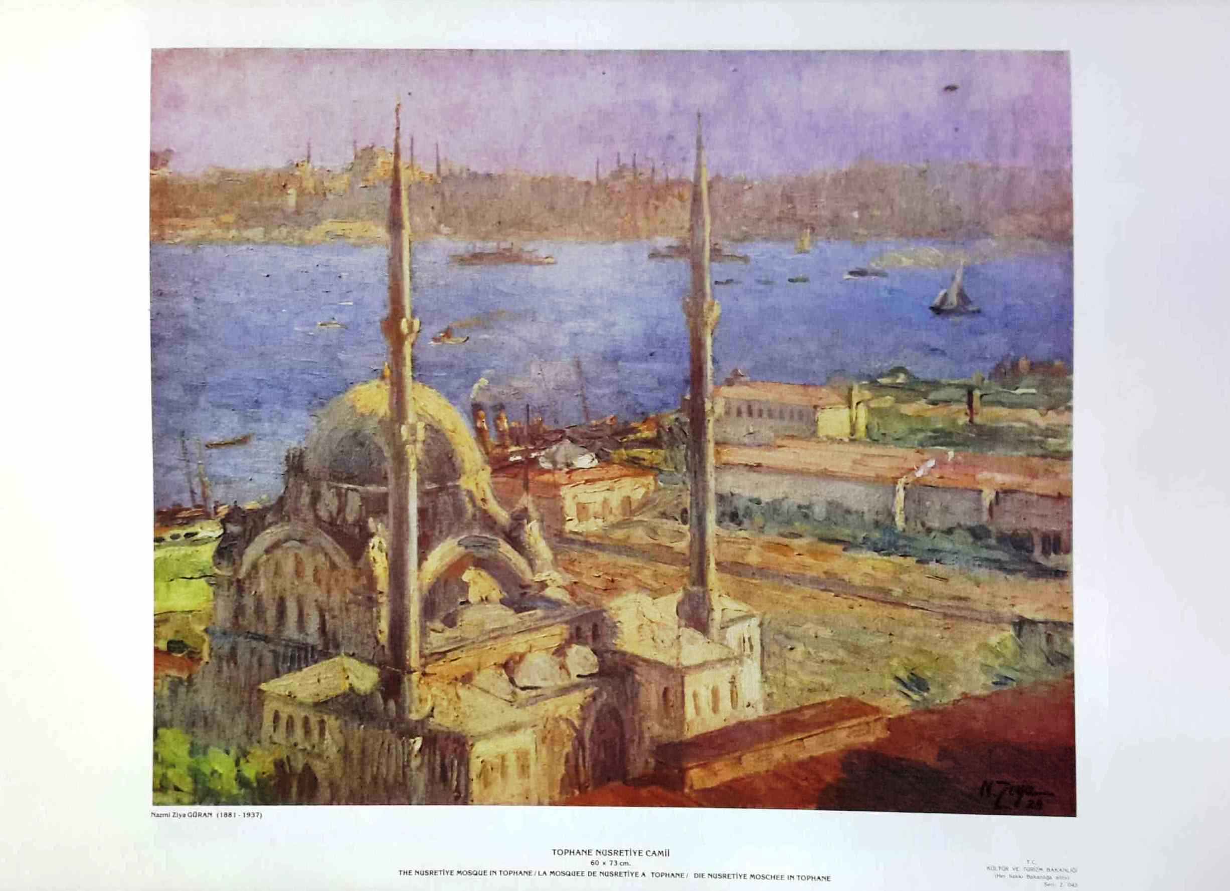 Tophane%20Nusretiye%20Camii,%20Nazmi%20Ziya%20Güran%20(%201881%20-%201937%20)%2050x70%20cm.